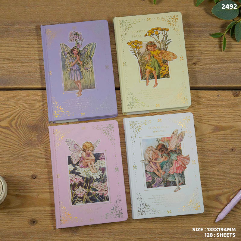 2492 SS FLOWER FAIRY NOTEBOOK A5