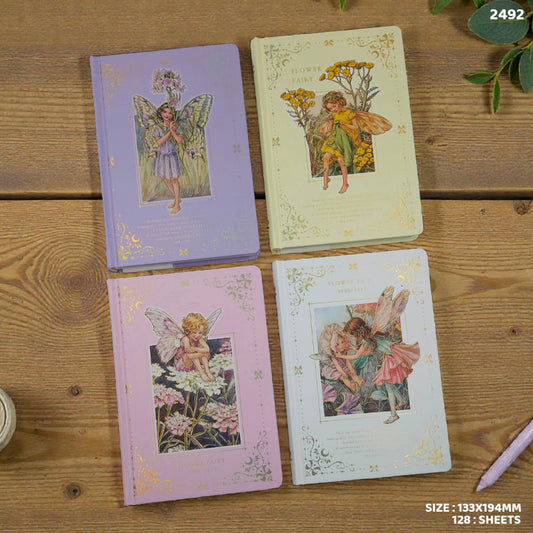 2492 SS FLOWER FAIRY NOTEBOOK A5