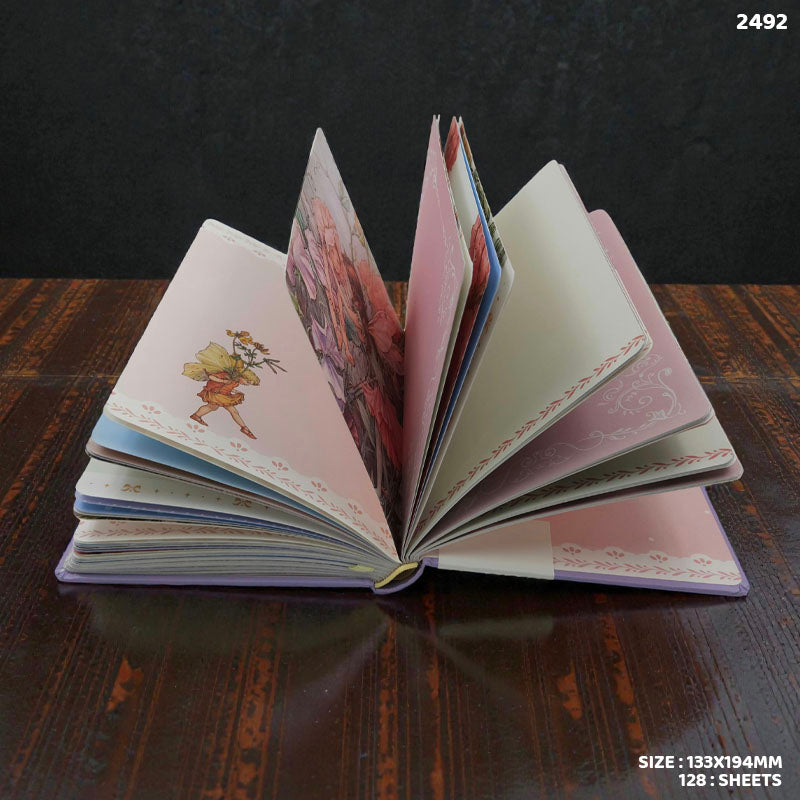 2492 SS FLOWER FAIRY NOTEBOOK A5