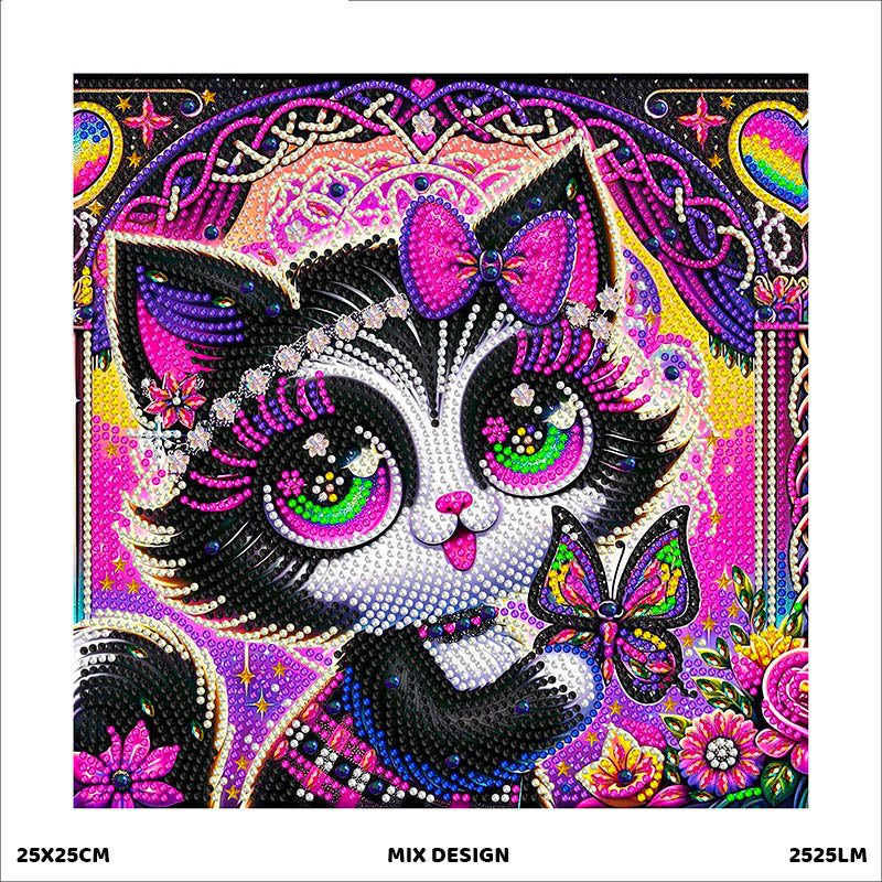 2525LM DIAMOND PAINTING KIT 25CM