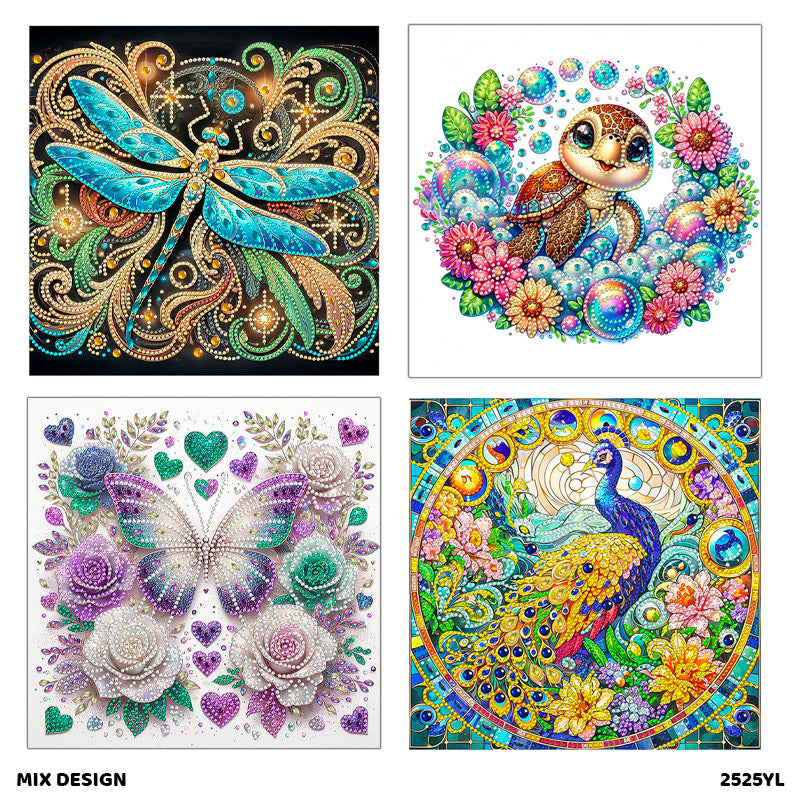 2525YL DIAMOND PAINTING KIT 25CM
