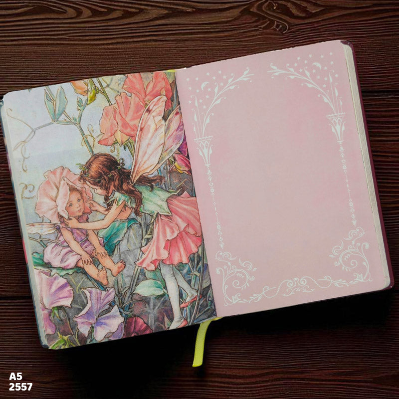 2557 SS FLOWER FAIRY NOTES NOTEBOOK A5