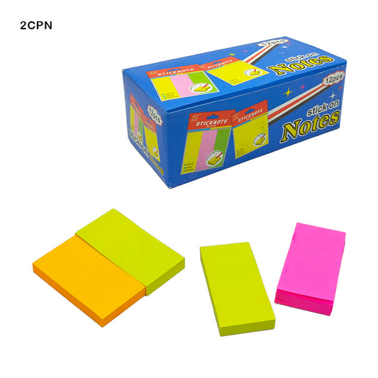 2CUT STICKY NOTE NEON (2CPN)
