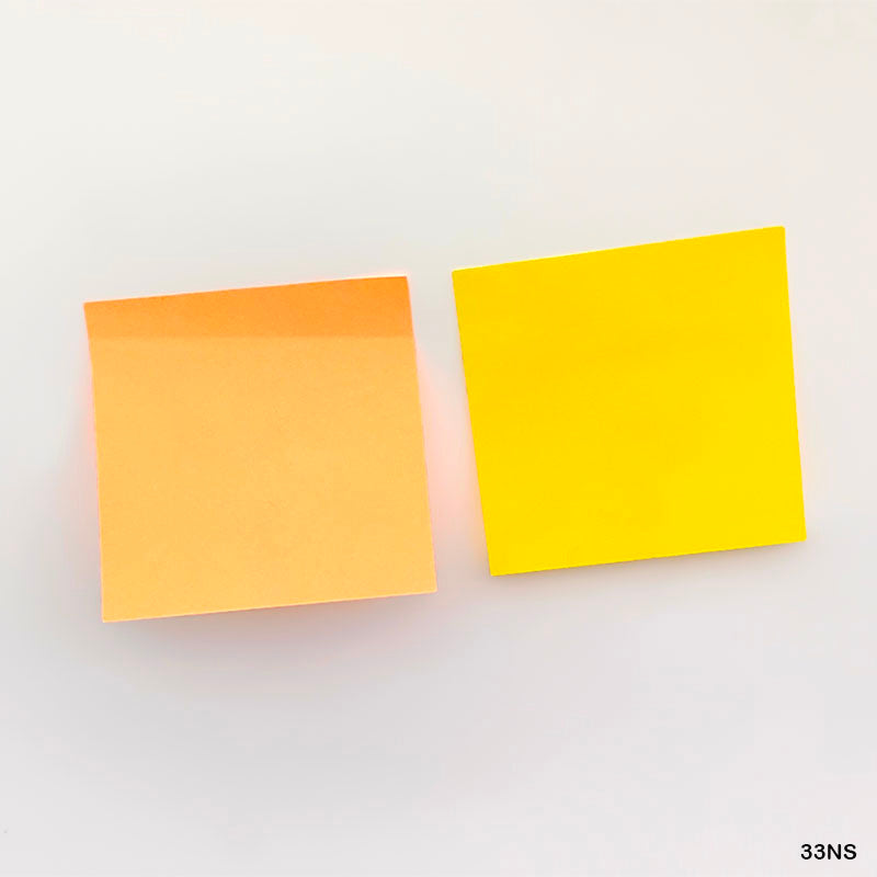 3X3 STICKY NOTES NEON SINGLE (33NS)
