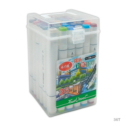 TOUCH COOL MARKER SET  36 COLOR BOX (36T)