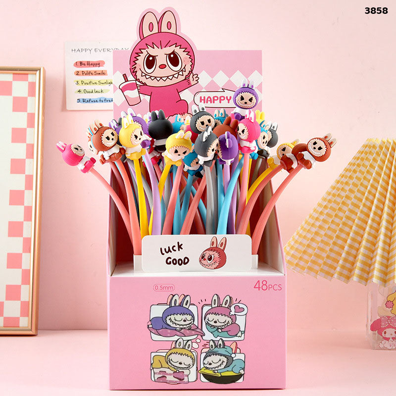 3858 FLOATING PEN LABUBU 48PC 0.5MM