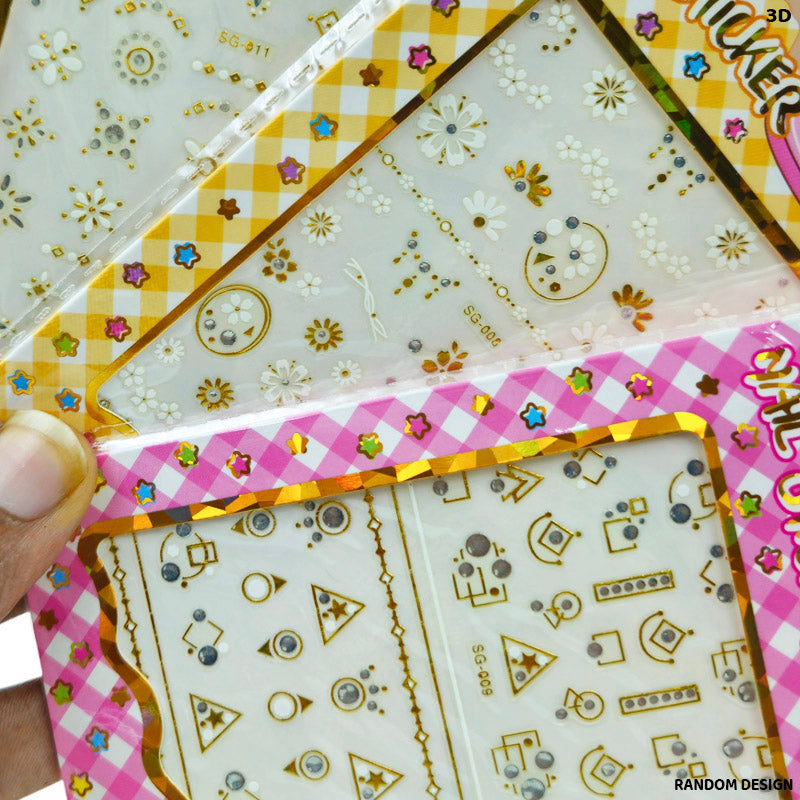 022816 12PC 3D SHIMMER GLITTERY BUTTERFLY STICKER