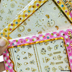 022816 12PC 3D SHIMMER GLITTERY BUTTERFLY STICKER