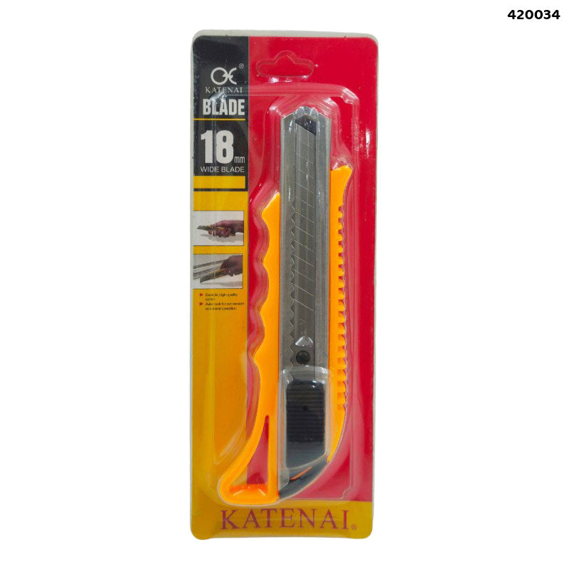 420034 CUTTER KNIFE SS 18MM BLADE