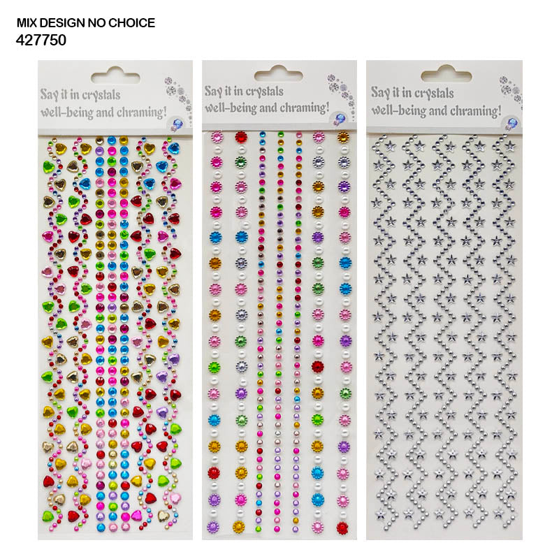 427750 DESIGN DIAMOND STICKER BIG