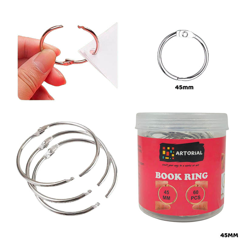 JMP112 MAGNET BRACELET SILVER 45MM 5PC