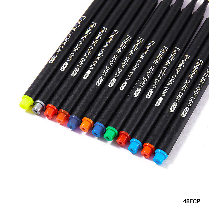FINELINER COLOR PEN 0.4MM 48PC (48FCP)