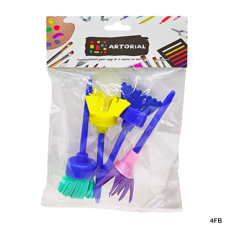 4PC FOAM BRUSH (4FB)