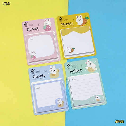 4P03 STICKY NOTE 75x75MM (4PC)