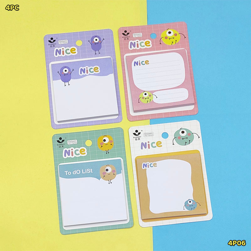 4P06 STICKY NOTE 75x75MM (4PC)