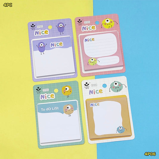 4P06 STICKY NOTE 75x75MM (4PC)