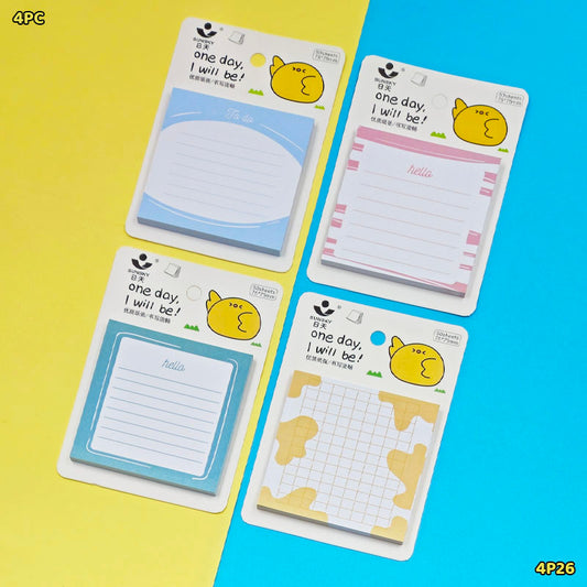 4P26 STICKY NOTE 75x75MM (4PC)