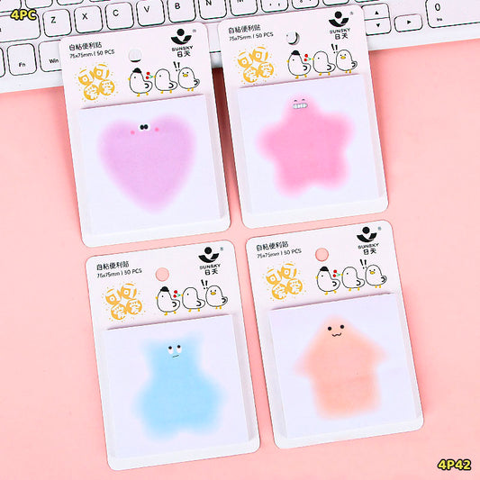 4P42 STICKY NOTE 75x75MM (4PC)