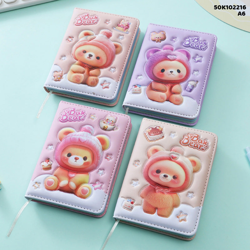 50K102216  A6 3D NOTEBOOK (103X137MM)