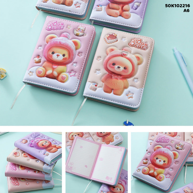50K102216  A6 3D NOTEBOOK (103X137MM)