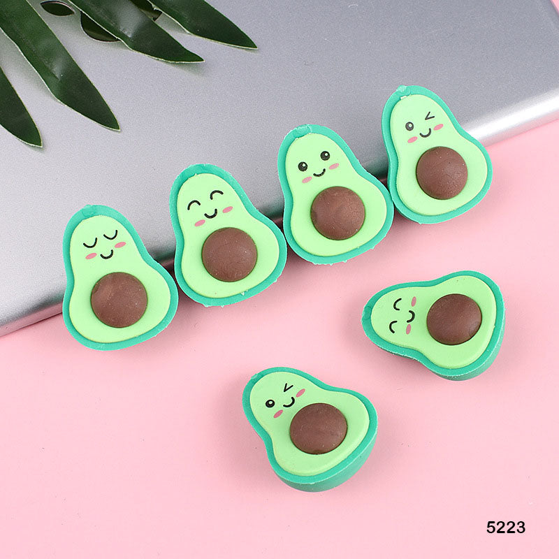 5223 AVOCADO ERASER 36PCS