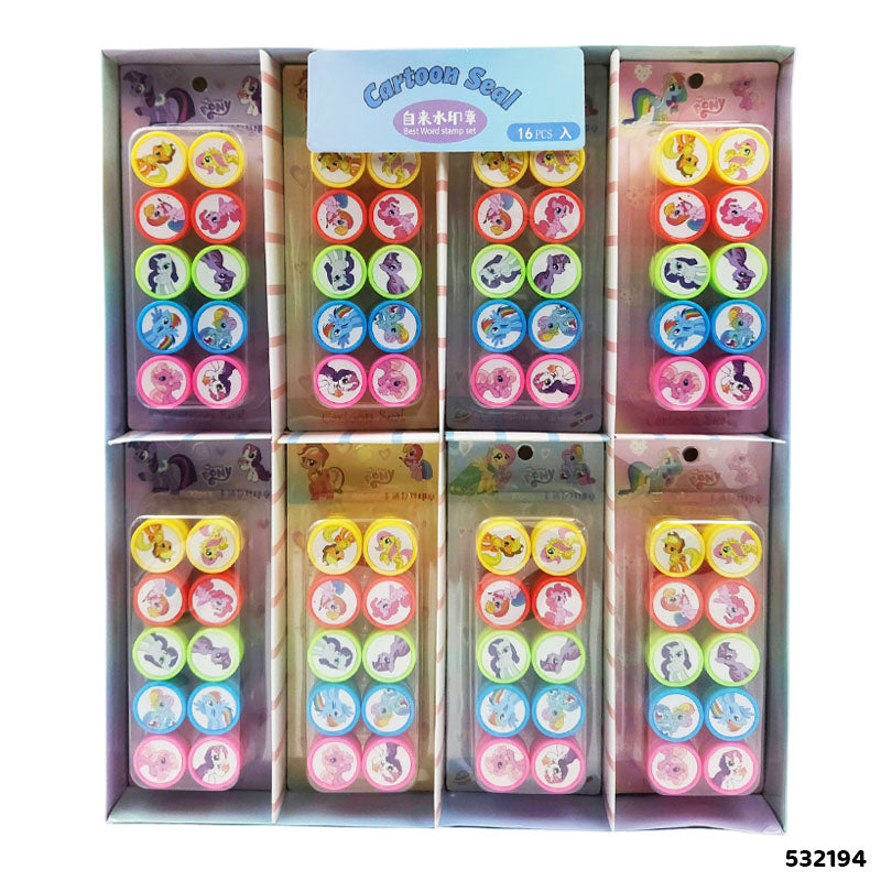 532194 UNICORN STAMP 10PC