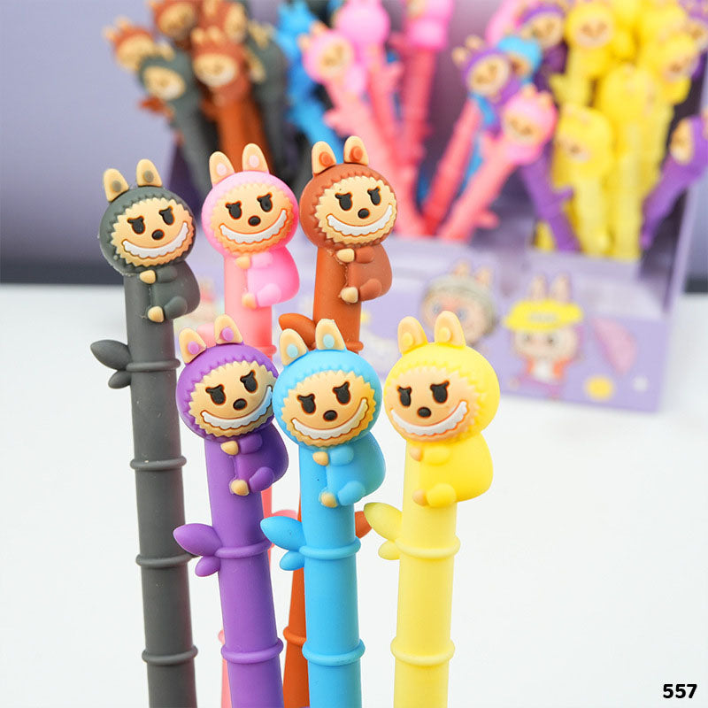 557 KIDS FANCY BAMBOO TREE LABUBU PEN 48PC