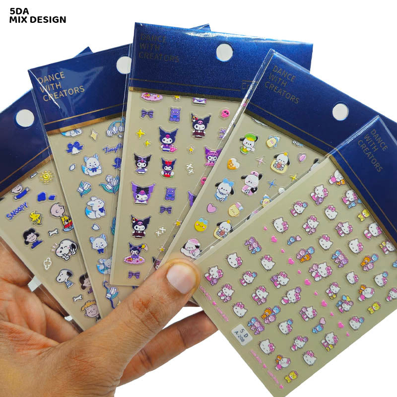 5DA 5D CREATIVE NAIL STICKERS