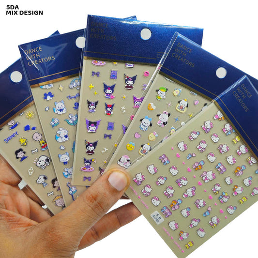 5DA 5D CREATIVE NAIL STICKERS