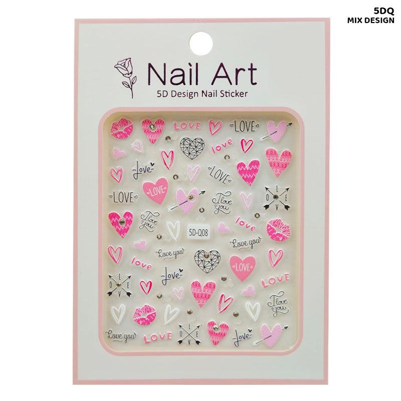 5DQ 5D CREATIVE NAIL STICKERS
