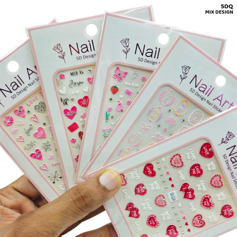 5DQ 5D CREATIVE NAIL STICKERS