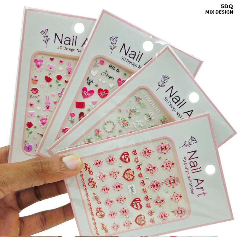 5DQ 5D CREATIVE NAIL STICKERS