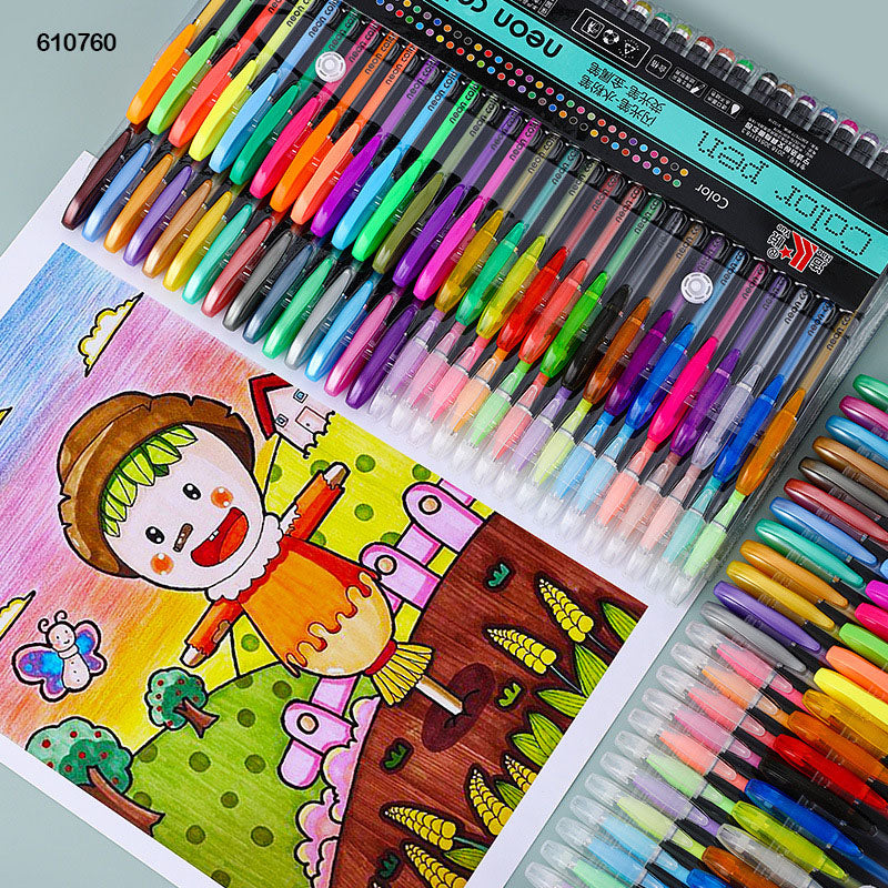HG6107-60PC NEON COLOUR PEN (610760)