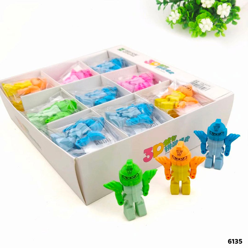 6135 ROBO ERASER (36PC)