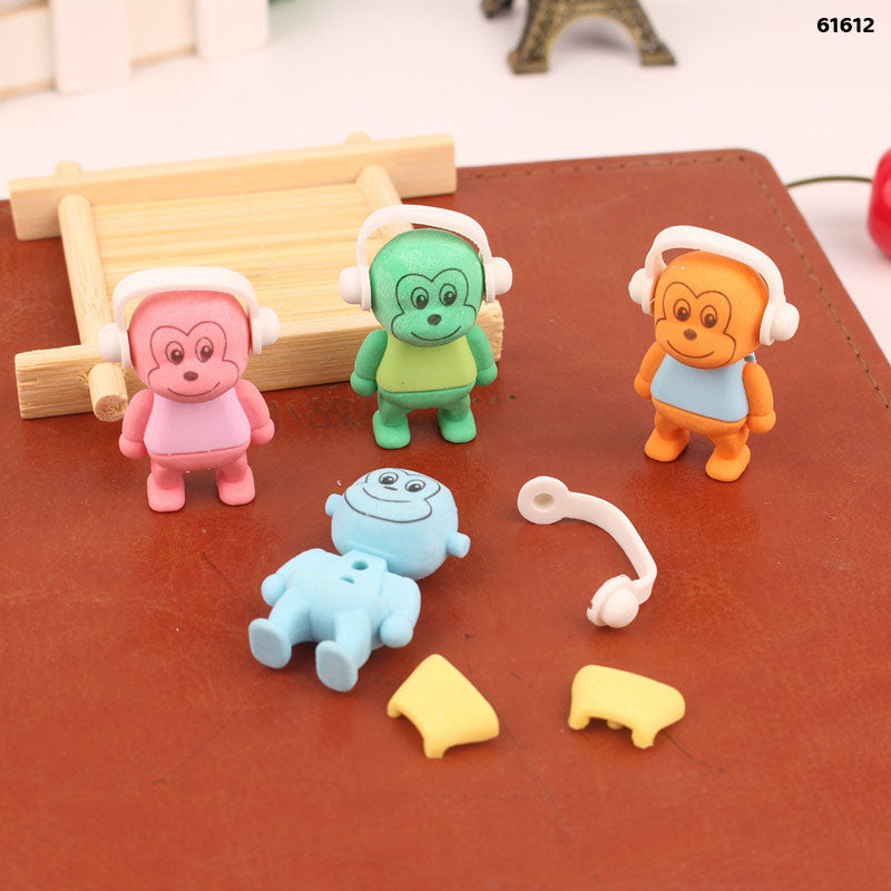 61612 ROBOT ERASER 36PCS