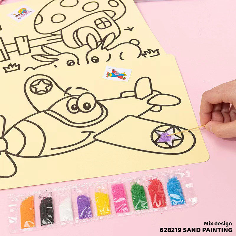 628219 SAND PAINTING