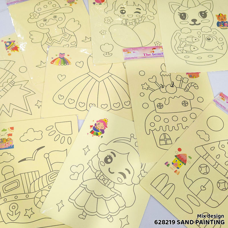 628219 SAND PAINTING