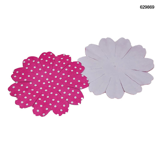 629869 SCRAPBOOKING FLOWER 8PC