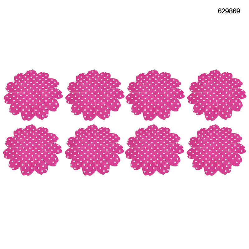 629869 SCRAPBOOKING FLOWER 8PC