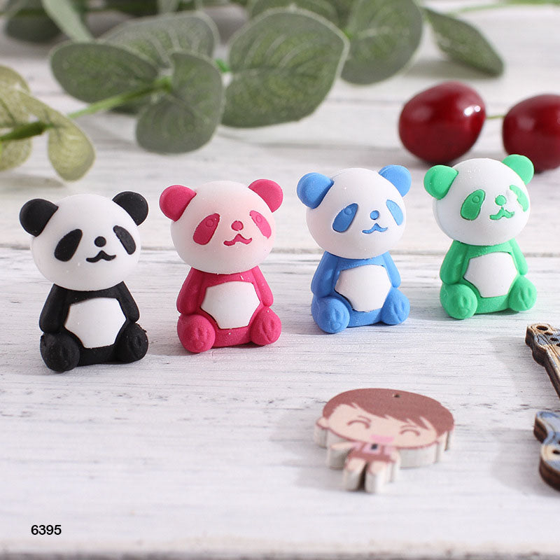 6395 PANDA ERASER 36PCS
