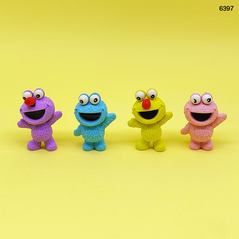 6397 SESAME STREET ERASER 36PCS