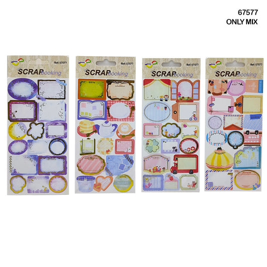67577 SCRAPBOOKING STICKER