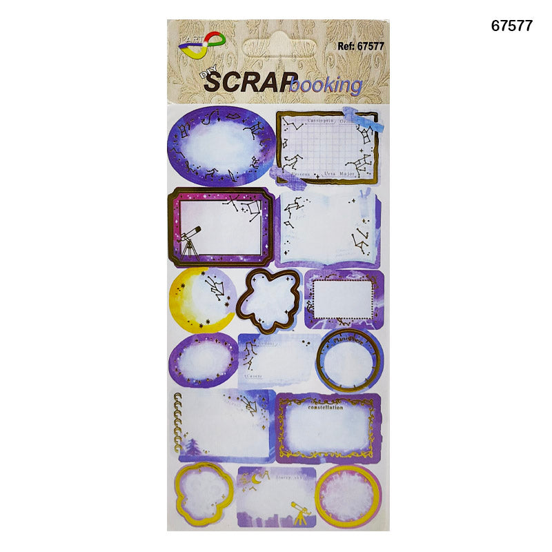 67577 SCRAPBOOKING STICKER