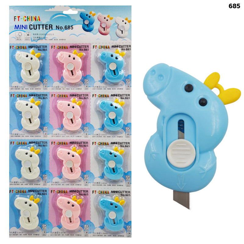 685 PEPPA PIG MINI CUTTER PACK OF 12PC