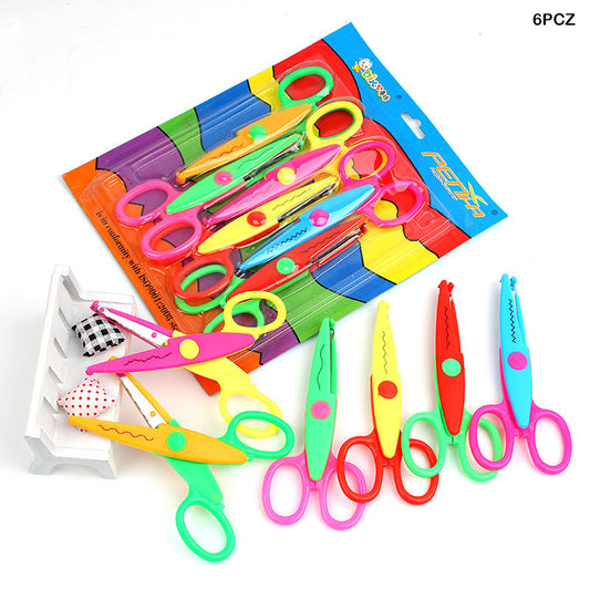 6PC ZIG ZAG SCISSOR (6PCZ)