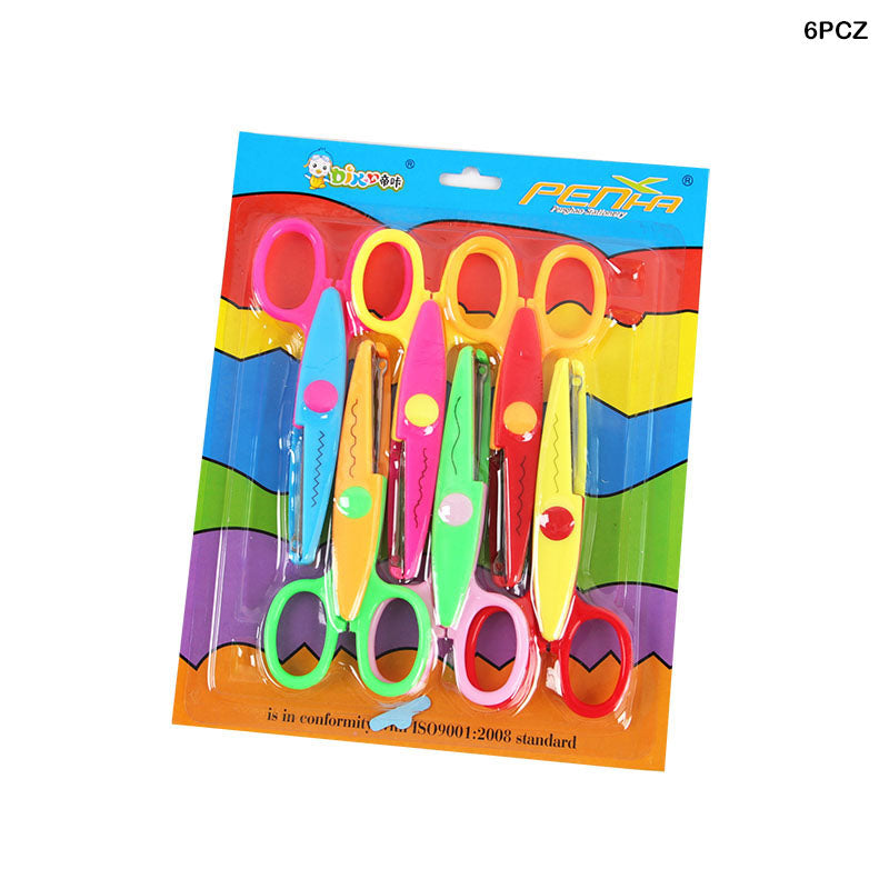6PC ZIG ZAG SCISSOR (6PCZ)