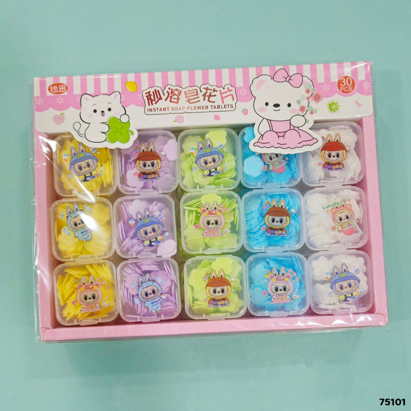 PAPER SOAP SQUARE SHAPE BOX (30PC) (75101)