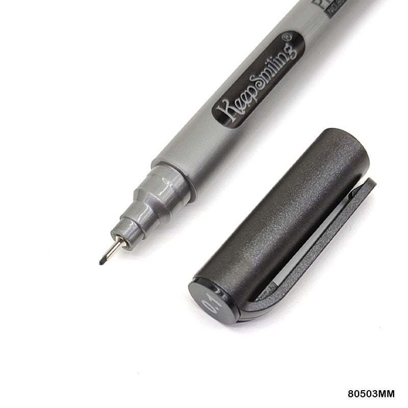80503MM 0.3MM PIGMENT LINER PEN 12PC