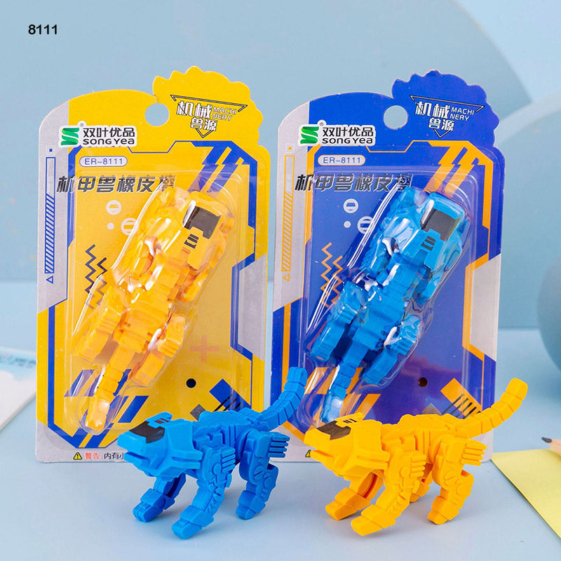 8111 ASSEMBLED ROBOT ERASER 1PC