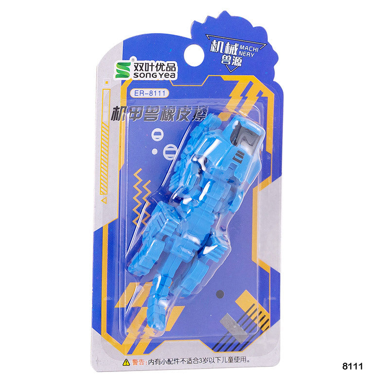8111 ASSEMBLED ROBOT ERASER 1PC